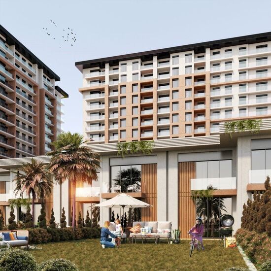    شقق للبيع بإطلالة على البحر في مشروع فافوريست جول كنت بمنطقة بيوك شكمجة اسطنبول 