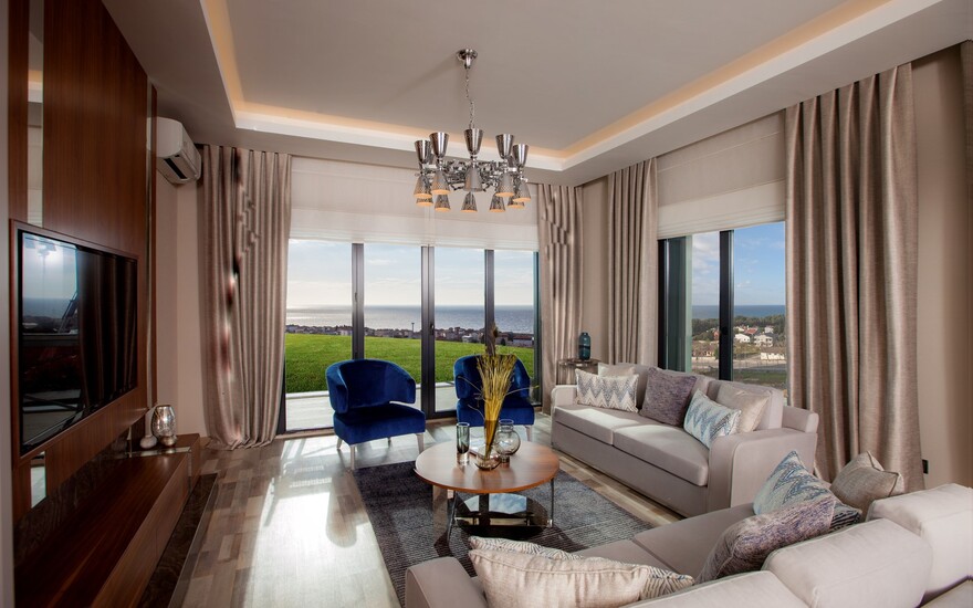 Ready Apartments for Sale in Bizim Evler Guzelce at Istanbul