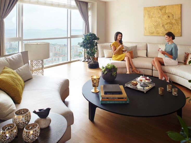 Full Sea View Apartments for Sale in Four Winds Kadikoy