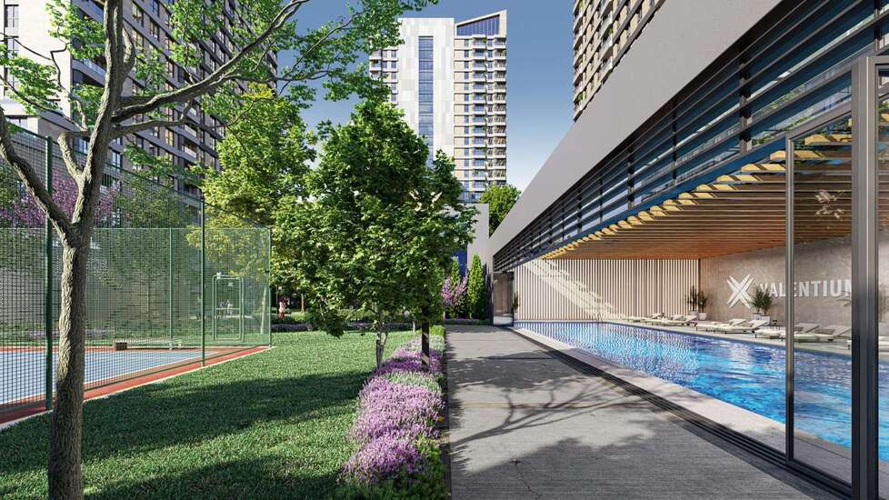 شقق للبيع في مشروع فالنتيوم في اسطنبول