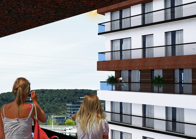 Modern Apartments for Sale in Istova Green at Kagithane