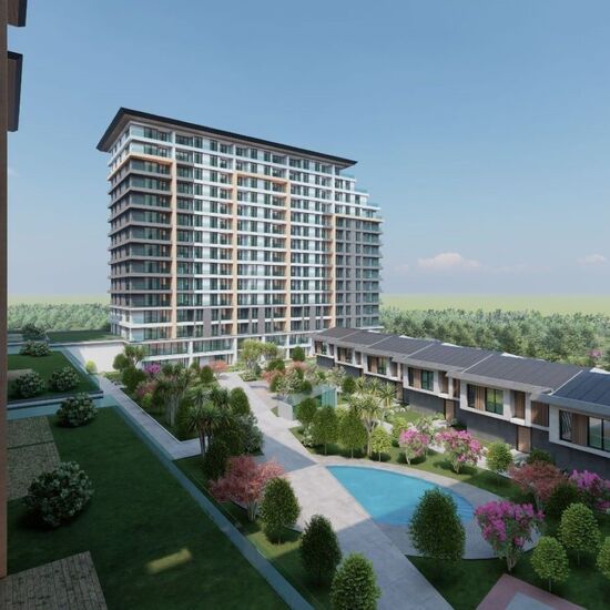    شقق للبيع بإطلالة على البحر في مشروع فافوريست جول كنت بمنطقة بيوك شكمجة اسطنبول 