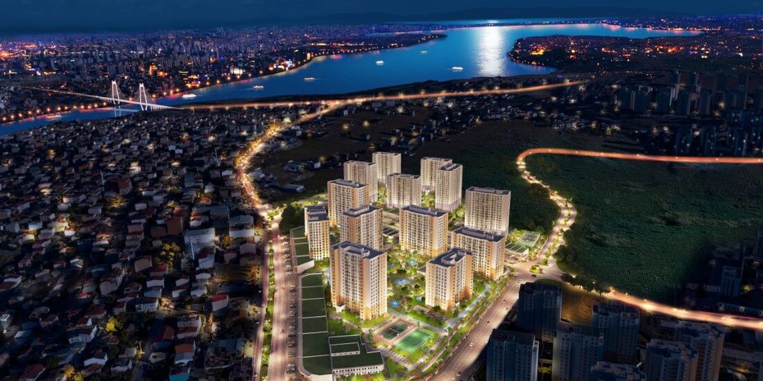 شقق رائعة بإطلالة ساحرة على البحر للبيع في "بيزيم إيفلر 11" باسطنبول