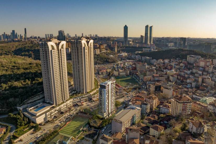 Hotel Apartments for Sale Maslak dream with Forest View