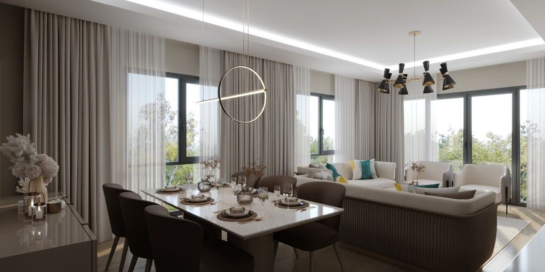 شقق رائعة بإطلالة ساحرة على البحر للبيع في "بيزيم إيفلر 11" باسطنبول