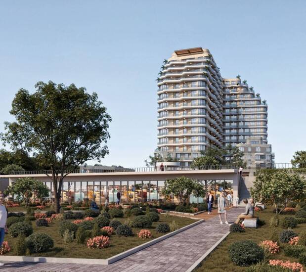 Deluxe Apartments for Sale in Favorist Panorama flamingo at Buyukcekmece Istanbul 