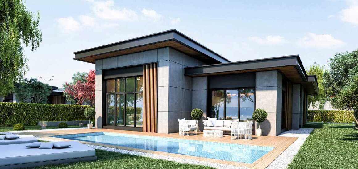 Prestigious Villas in Brand Vadi Project with Sea and Lake View in Buyukcekmece İstanbul