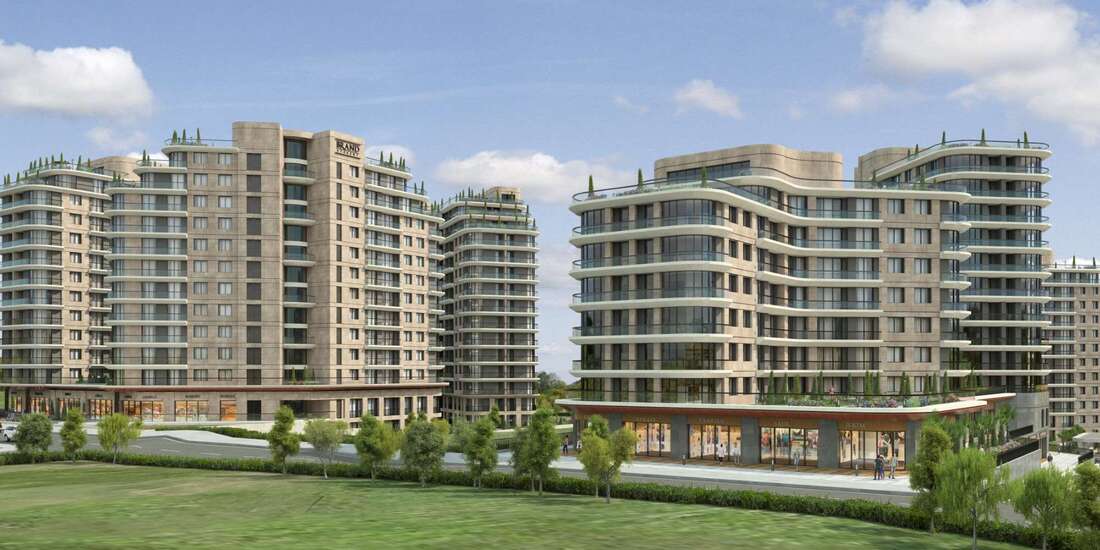 Glamorous Apartments for Sale in BRAND ATAKENT Istanbul with title deed and suitable for Turkish Citizenship