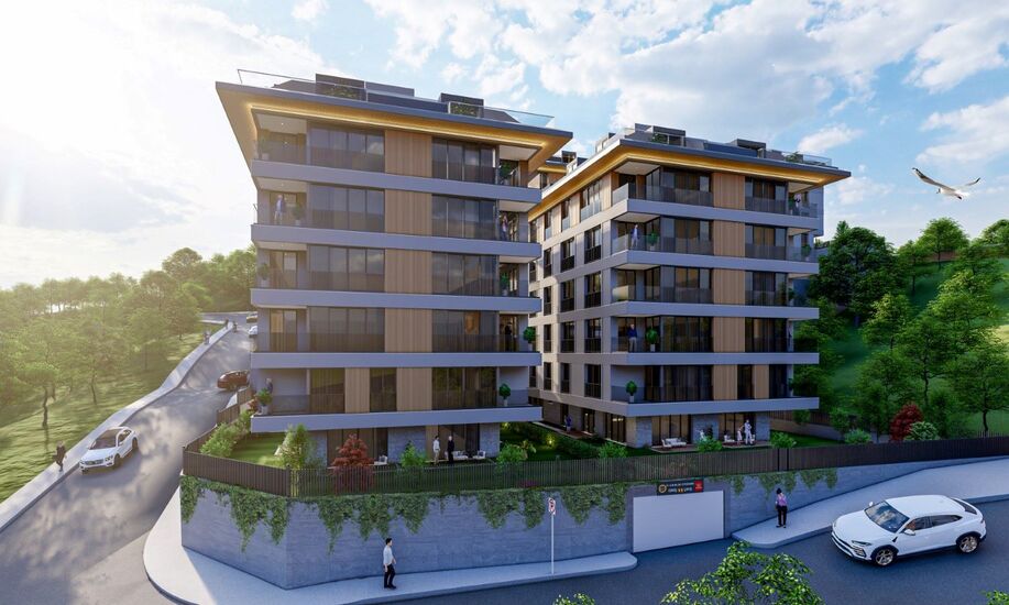 Apartments wit City View in A'LA çamılca 2 at Uskudar
