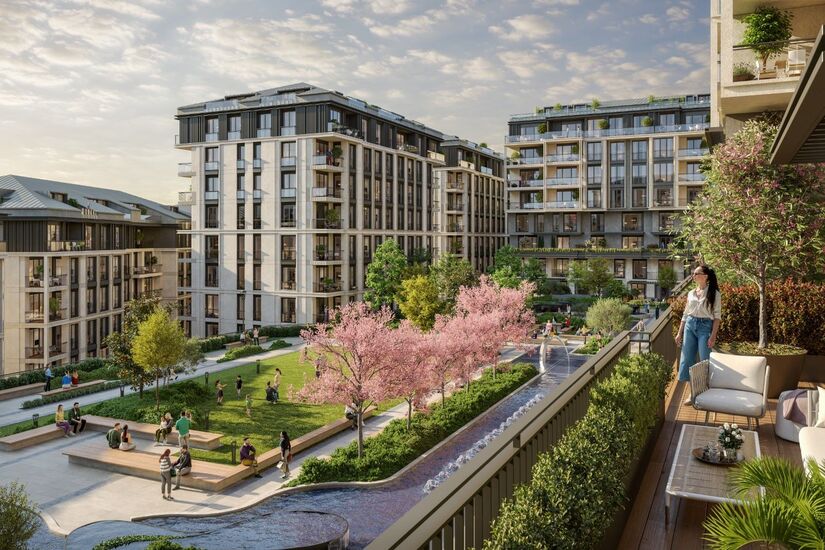 Bosphorus View Apartments for Sale in Referans Beşiktaş at Istanbul