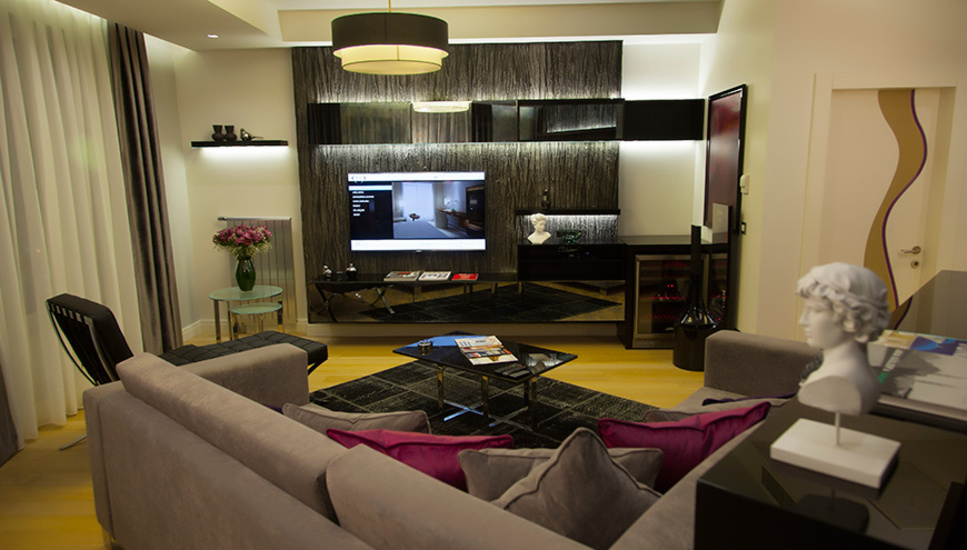 Rental guaranteed Hotel Apartments for Sale in The Leos Residence at Besiktas with Outstanding Amentienes