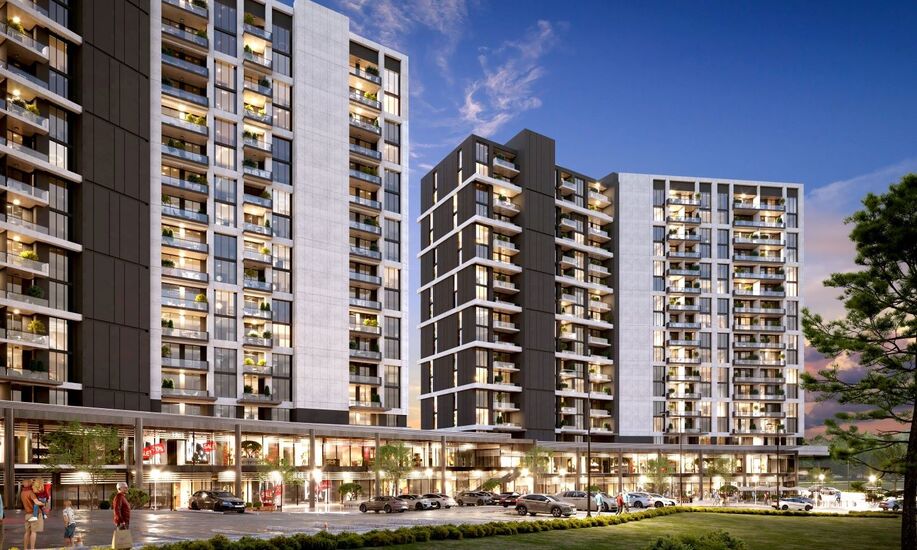 Upscale Sea View Apartments for Sale in Luna Dragos at Maltepe Istanbul