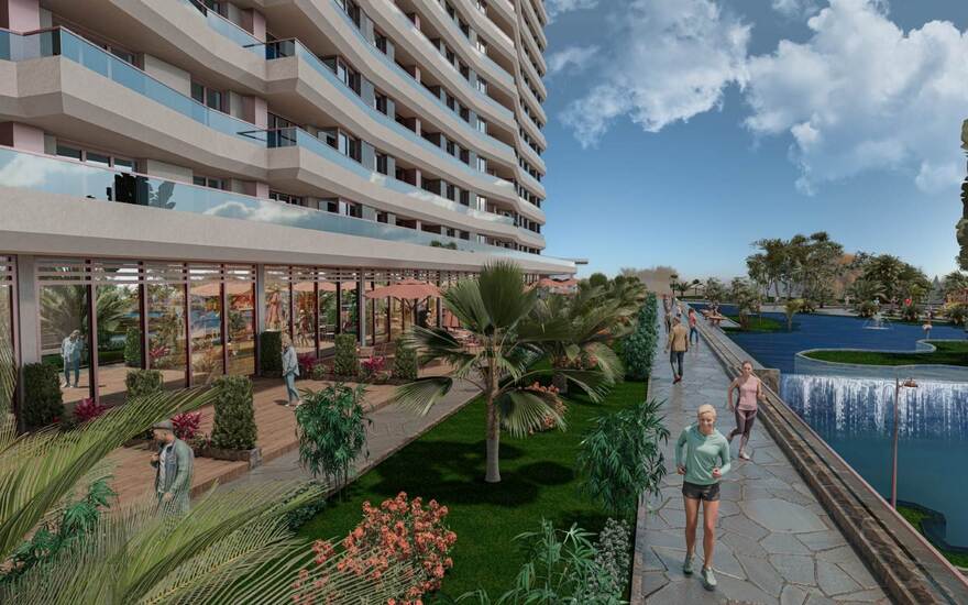 Hotel Apartments for Sale in Flamingo Alkent at Istanbul