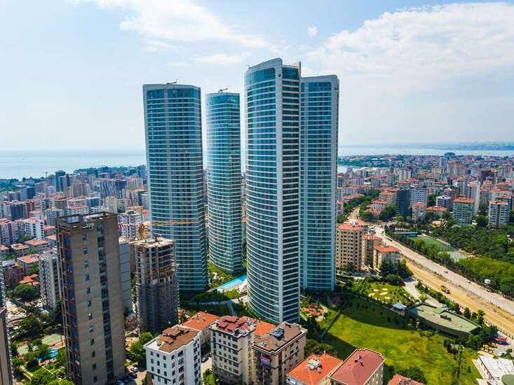 Full Sea View Apartments for Sale in Four Winds Kadikoy