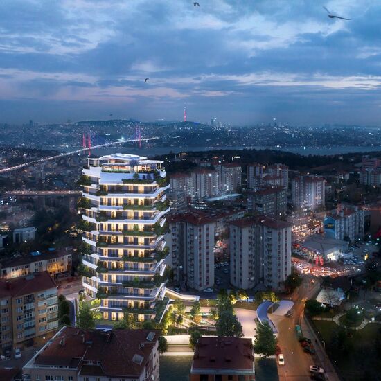 Bosphorus view Apartment for Sale- Barbaros 48 project