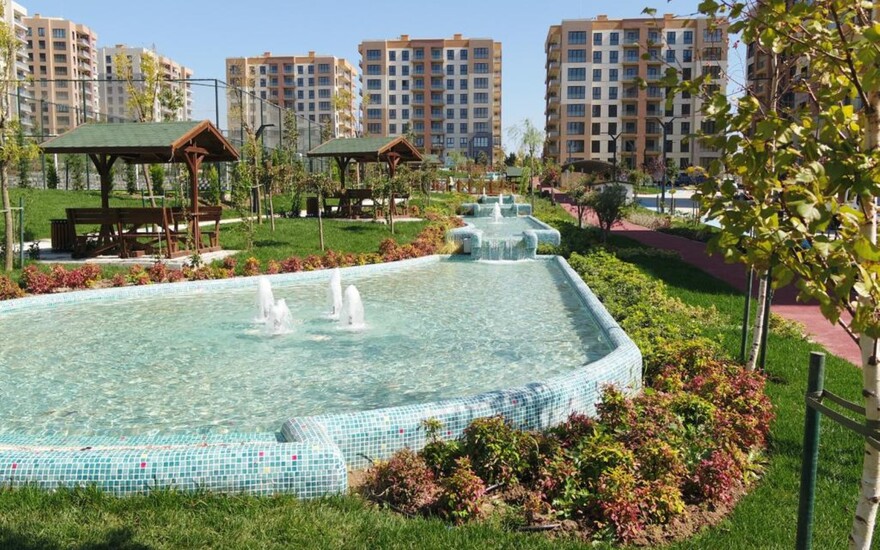 Ready Apartments for Sale in Bizim Evler Guzelce at Istanbul