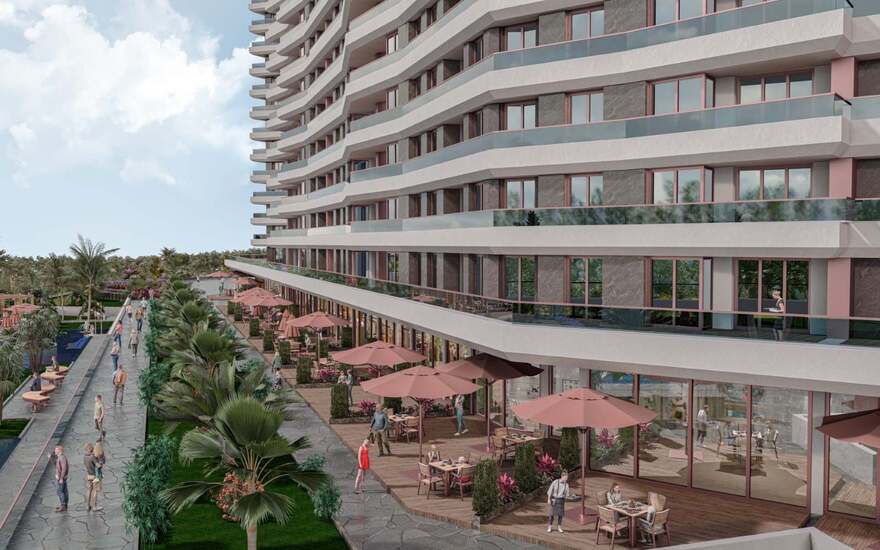 Hotel Apartments for Sale in Flamingo Alkent at Istanbul