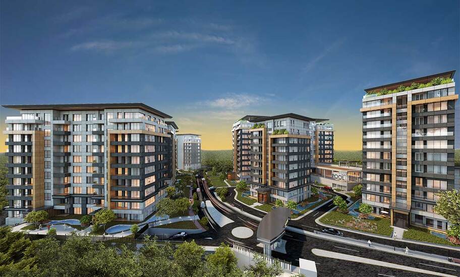 Gorgeous Apartments for Sale Camlivadi Project in Kagithane Istanbul 