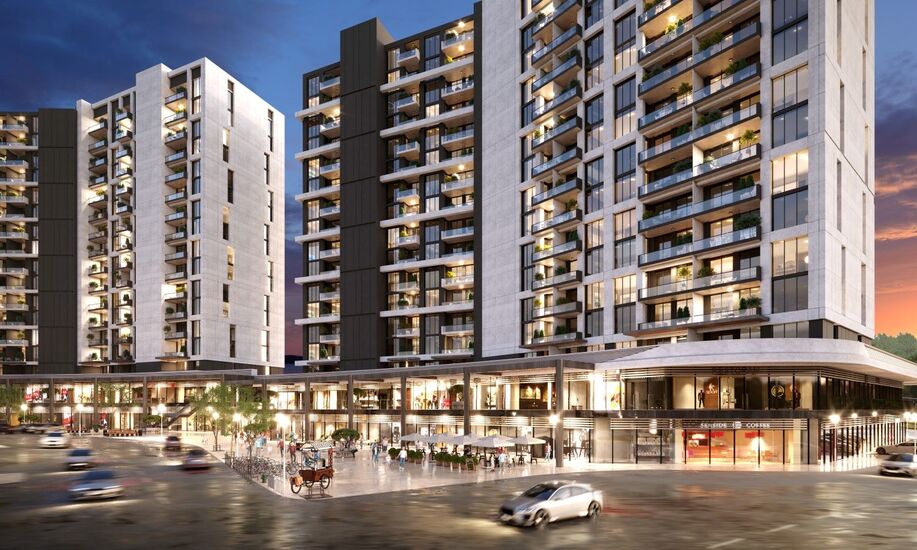 Upscale Sea View Apartments for Sale in Luna Dragos at Maltepe Istanbul