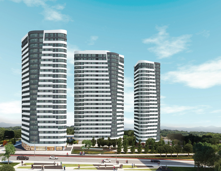 شقق أنيقة للبيع في أب لايف كاديكوي في فيكرتبه مع وسائل راحة ممتازة