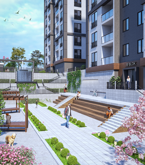 Apartments for Sale in Violet Diamond at Beylikduz