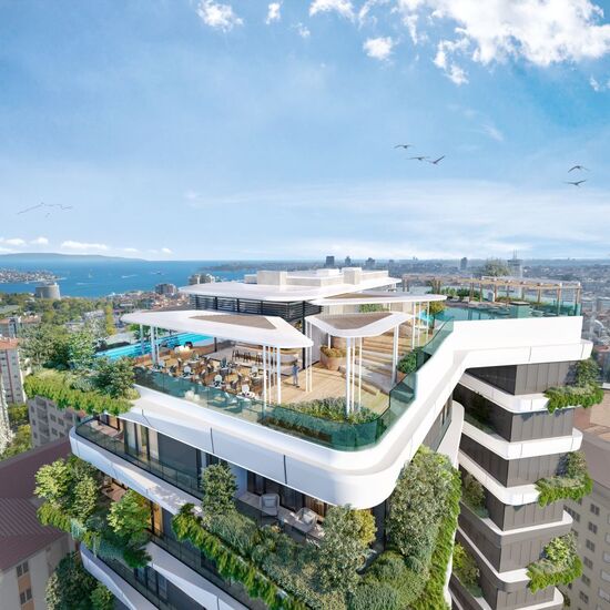 Bosphorus view Apartment for Sale- Barbaros 48 project