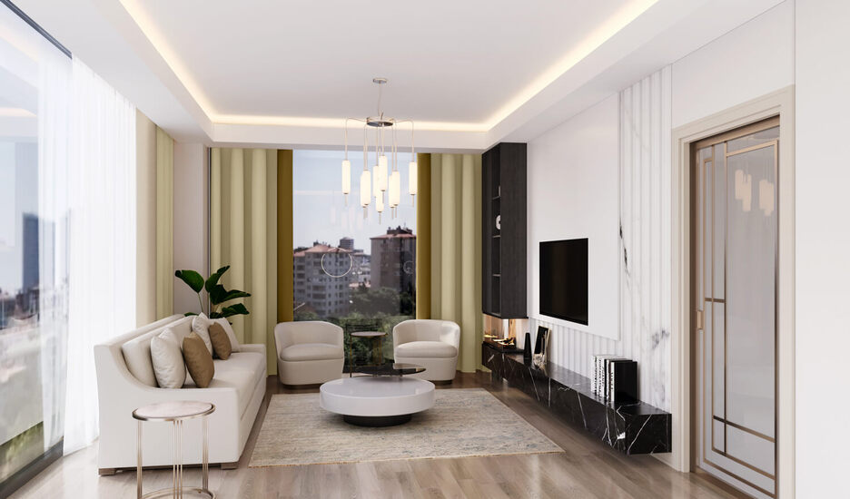 Family Friendly Apartments for Sale in Elite Erenkoy Istanbul