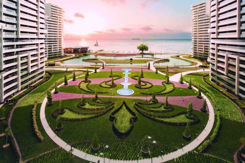 Apartments for Sale in Sea pearl Istanbul with Marmara Sea