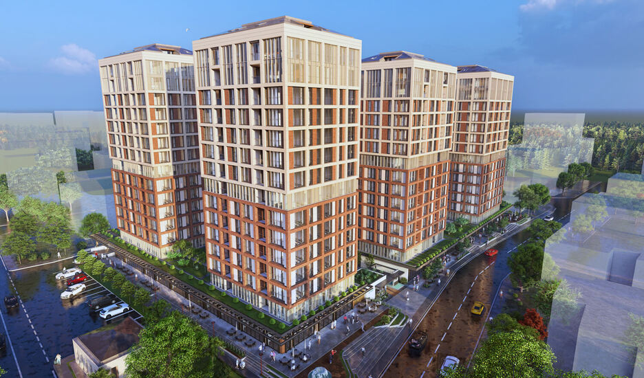 Family Friendly Apartments for Sale in Elite Erenkoy Istanbul
