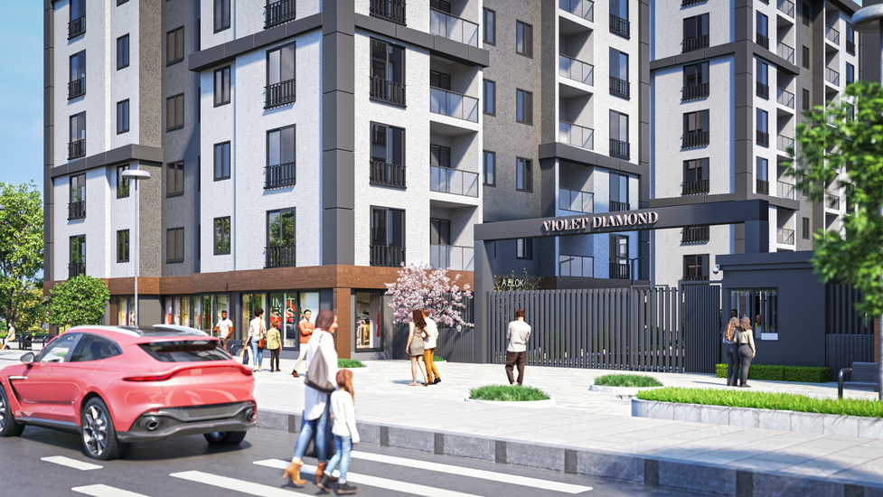Apartments for Sale in Violet Diamond at Beylikduz