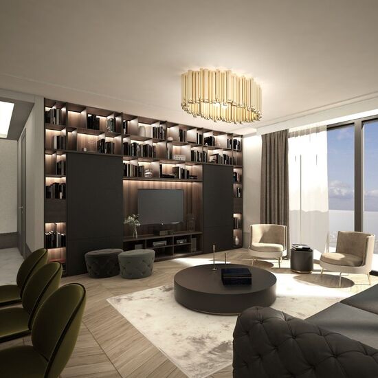    شقق للبيع بإطلالة على البحر في مشروع فافوريست جول كنت بمنطقة بيوك شكمجة اسطنبول 