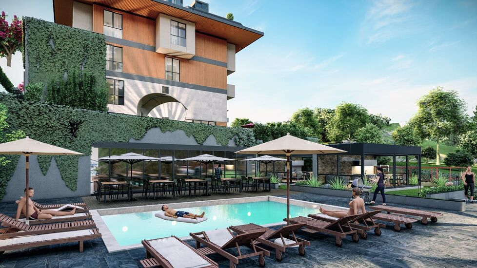 Apartments for Sale in A’la saklibahce with breathtaking views