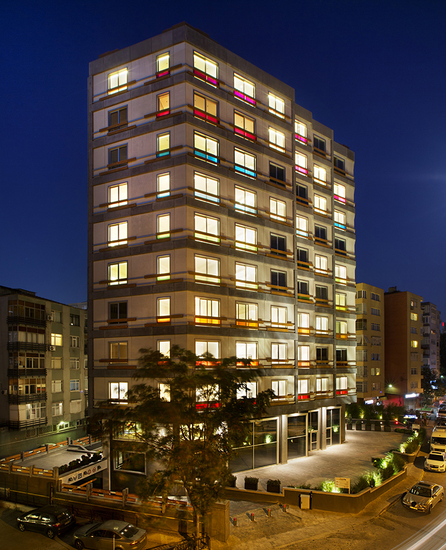 Rental guaranteed Hotel Apartments for Sale in The Leos Residence at Besiktas with Outstanding Amentienes
