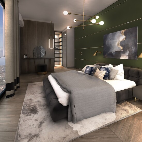    شقق للبيع بإطلالة على البحر في مشروع فافوريست جول كنت بمنطقة بيوك شكمجة اسطنبول 