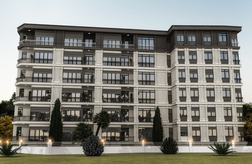 Luxurious Apartments for Sale in City Icon in High-end Building Besiktas
