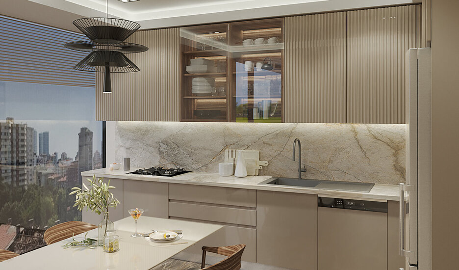 Family Friendly Apartments for Sale in Elite Erenkoy Istanbul