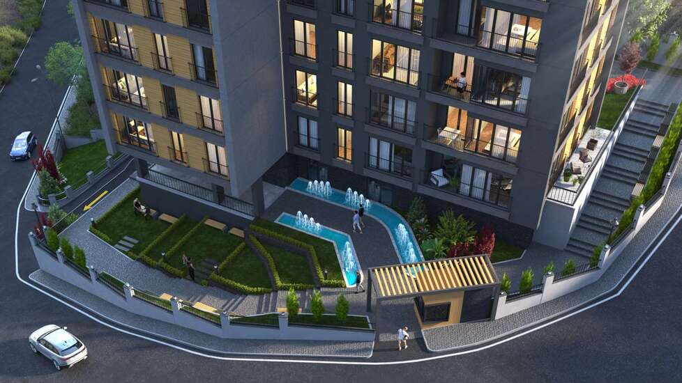 شقق للبيع في مشروع جينياب لوفت في اسطنبول