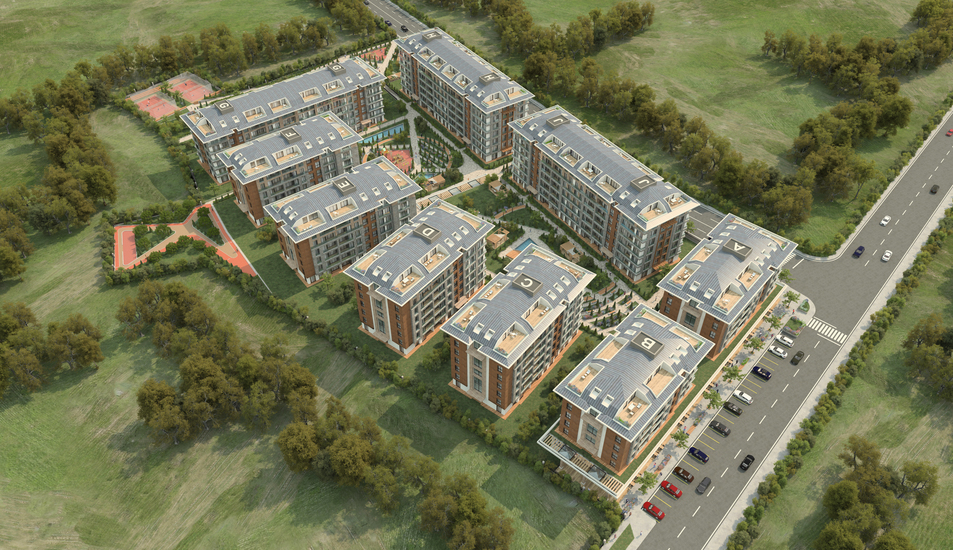Family Concept Apartment for Sale in Ayla Kontlari