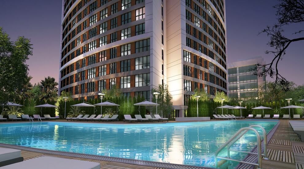 Islands View Apartments for Sale in Deluxia Park Residence at Kartal Istanbul