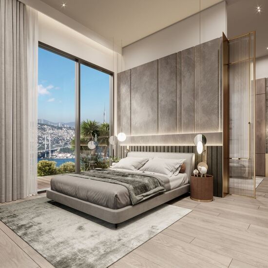 Bosphorus view Apartment for Sale- Barbaros 48 project