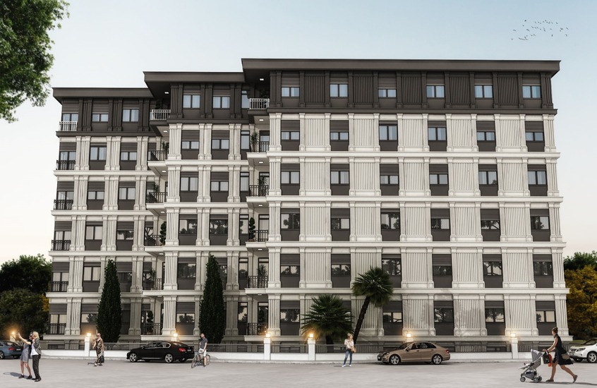 Luxurious Apartments for Sale in City Icon in High-end Building Besiktas