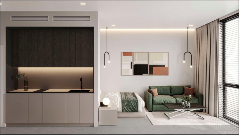 شقق للبيع في مشروع 1 وود من تطوير شركة أوبجكت 1 في جميرا فيليج سيركل