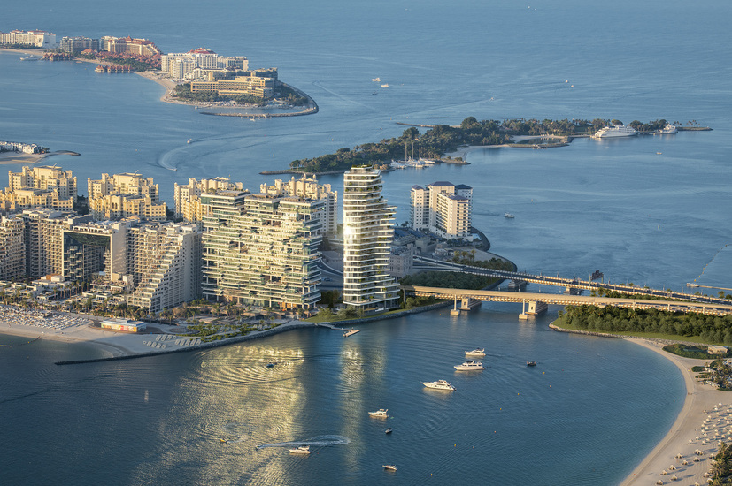 Sleek tower in Ava by Omniyat at Palm Jumeriah