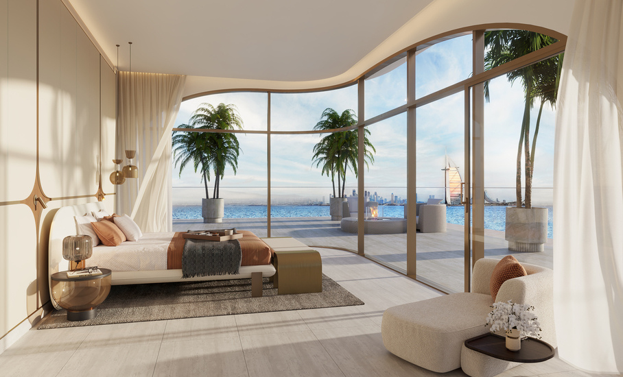 Waterfront Tower Ocean House by Ellington Properties at the Palm Jumeirah.