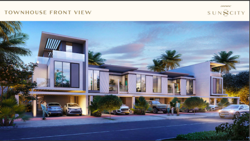 Premium Townhouses for Sale in Sun City by Damas at Dubailand