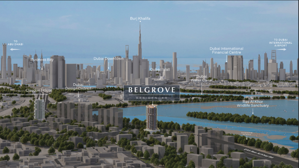 Magnificent Apartments for Sale in Belgrove Residence in MBR City Dubai