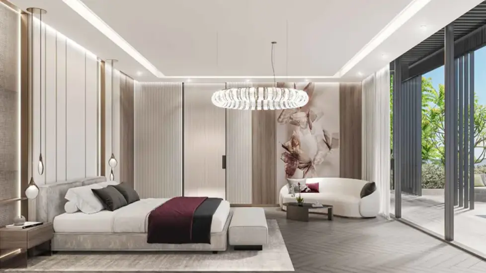 فلل رائعة ضمن مشروع يوتوبيا من داماك العقارية في داماك هيلز، تتميز بحوض سباحة فريد  فناء خلابة.