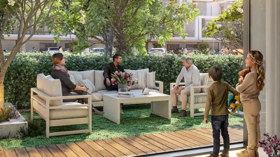 منازل تاون هاوس فاخرة للبيع في فيوليت، داماك هيلز 2