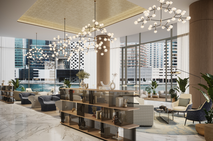 شقة بنتهاوس فاخرة في طابق كامل، وشقق راقية في برج جميرا ليفنج من شركة select group في الخليج التجاري، دبي