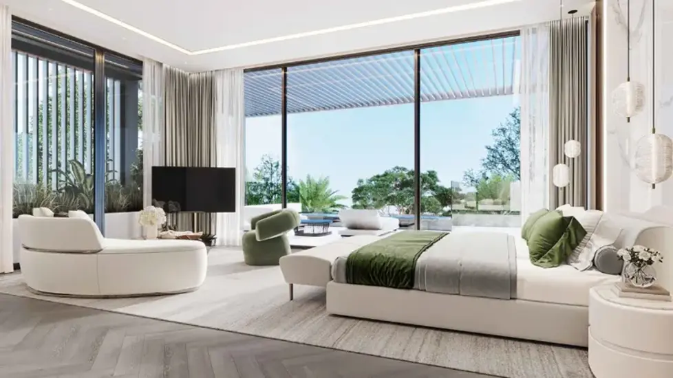 فلل رائعة ضمن مشروع يوتوبيا من داماك العقارية في داماك هيلز، تتميز بحوض سباحة فريد  فناء خلابة.